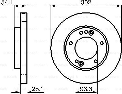 BOSCH 0 986 479 230 - Disque de frein cwaw.fr