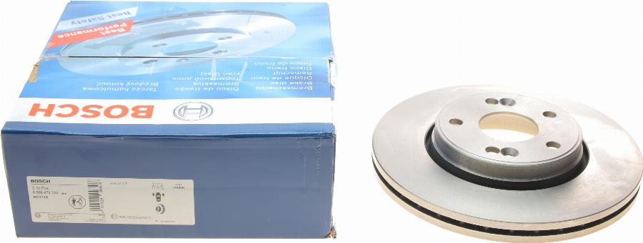 BOSCH 0 986 479 743 - Disque de frein cwaw.fr