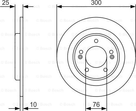 BOSCH 0 986 479 A14 - Disque de frein cwaw.fr