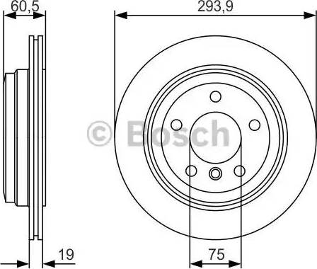 BOSCH 0 986 479 R34 - Disque de frein cwaw.fr