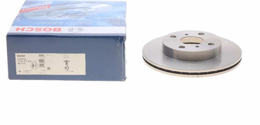 BOSCH 0 986 479 S46 - Disque de frein cwaw.fr