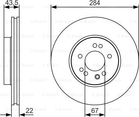 BOSCH 0 986 479 S15 - Disque de frein cwaw.fr