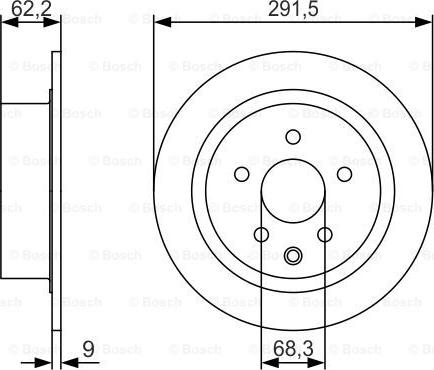 BOSCH 0 986 479 S71 - Disque de frein cwaw.fr