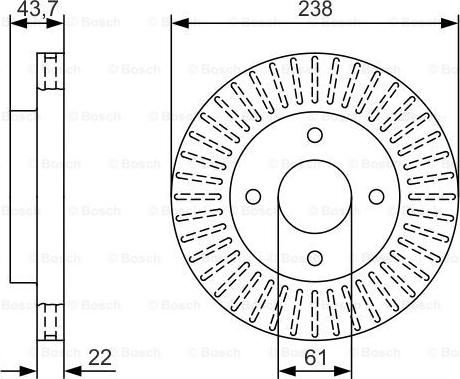 BOSCH 0 986 479 T31 - Disque de frein cwaw.fr