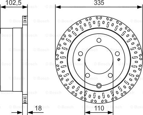 BOSCH 0 986 479 U32 - Disque de frein cwaw.fr