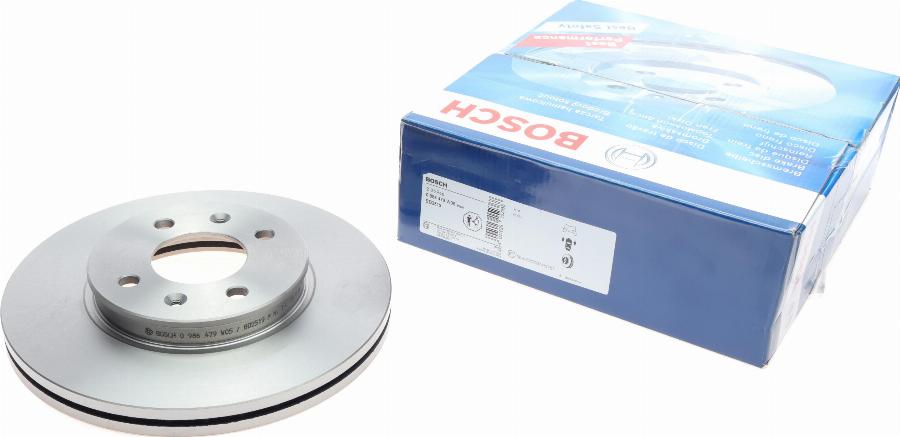 BOSCH 0 986 479 W05 - Disque de frein cwaw.fr