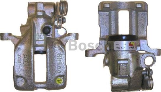 BOSCH 0 986 474 666 - Étrier de frein cwaw.fr