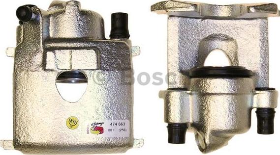 BOSCH 0 986 474 663 - Étrier de frein cwaw.fr