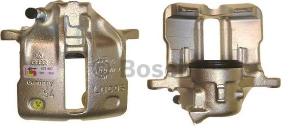 BOSCH 0 986 474 687 - Étrier de frein cwaw.fr