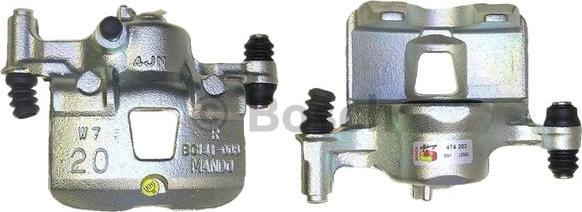 BOSCH 0 986 474 203 - Étrier de frein cwaw.fr