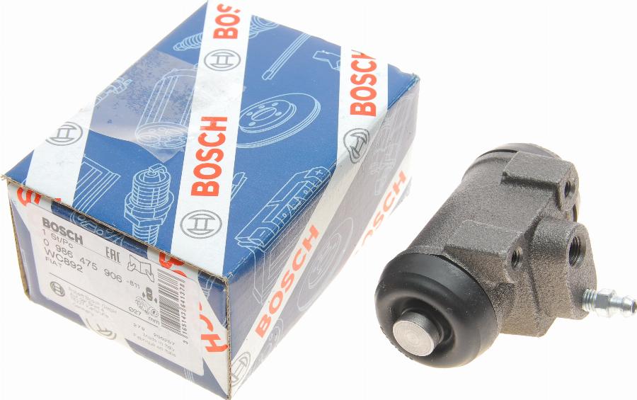 BOSCH 0 986 475 906 - Cylindre de roue cwaw.fr