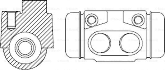 BOSCH 0 986 475 502 - Cylindre de roue cwaw.fr