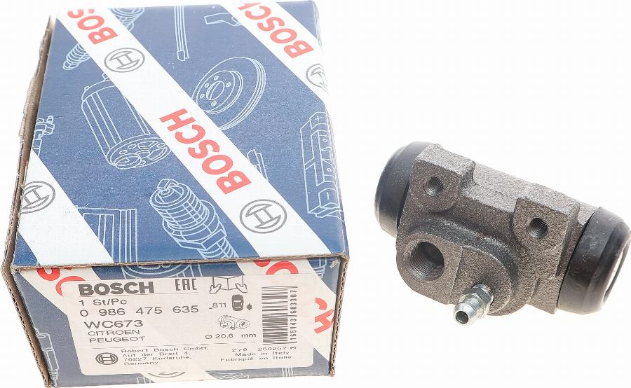 BOSCH 0 986 475 635 - Cylindre de roue cwaw.fr