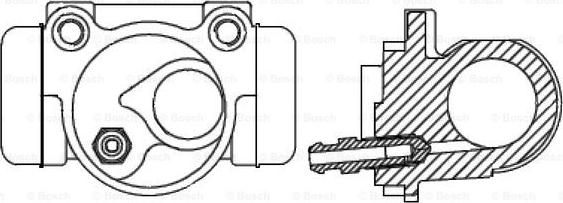 BOSCH 0 986 475 637 - Cylindre de roue cwaw.fr