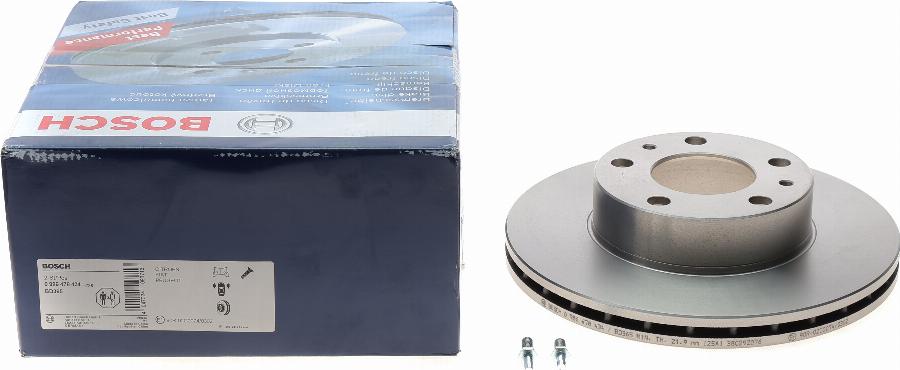 BOSCH 0 986 478 434 - Disque de frein cwaw.fr