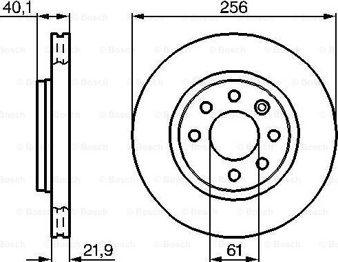 BOSCH 0 986 478 431 - Disque de frein cwaw.fr