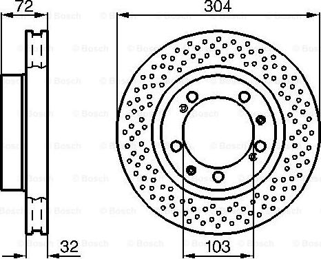 BOSCH 0 986 478 597 - Disque de frein cwaw.fr