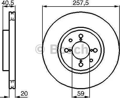 Delphi BG3707 - Disque de frein cwaw.fr