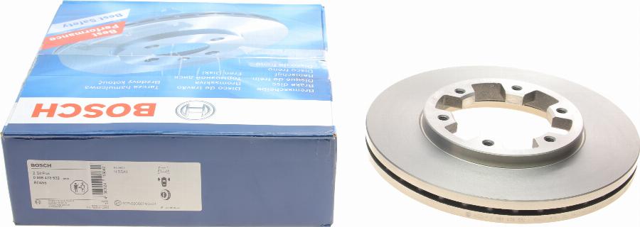 BOSCH 0 986 478 532 - Disque de frein cwaw.fr