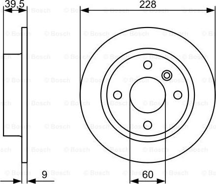 BOSCH 0 986 478 644 - Disque de frein cwaw.fr