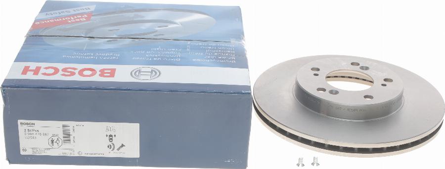 BOSCH 0 986 478 667 - Disque de frein cwaw.fr