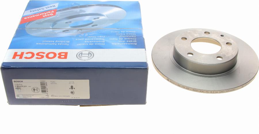 BOSCH 0 986 478 633 - Disque de frein cwaw.fr