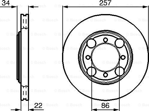 BOSCH 0 986 478 675 - Disque de frein cwaw.fr