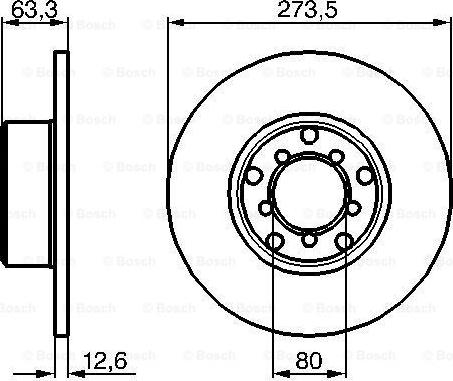 FTE BS1059 - Disque de frein cwaw.fr