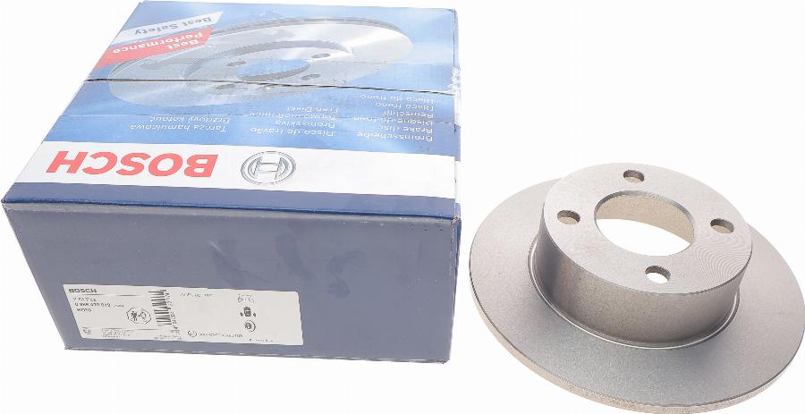 BOSCH 0 986 478 019 - Disque de frein cwaw.fr