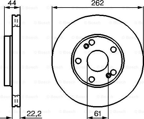 BOSCH 0 986 478 864 - Disque de frein cwaw.fr