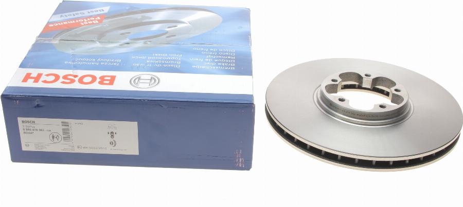 BOSCH 0 986 478 303 - Disque de frein cwaw.fr