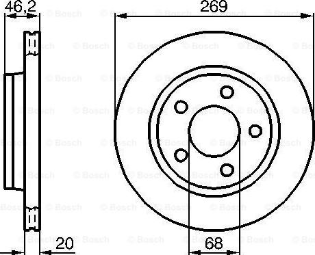 FTE BS3634 - Disque de frein cwaw.fr