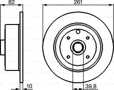 Brake Engineering DI955016S - Disque de frein cwaw.fr