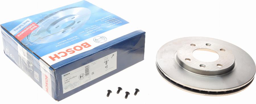 BOSCH 0 986 478 370 - Disque de frein cwaw.fr