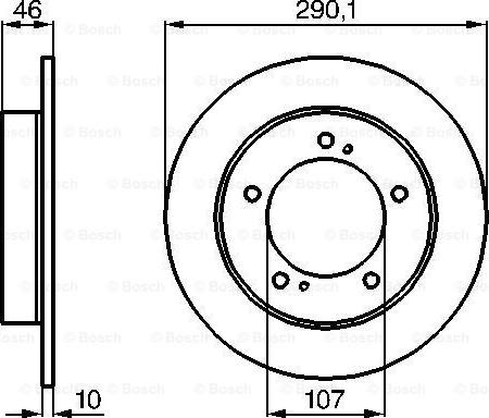 BOSCH 0 986 478 377 - Disque de frein cwaw.fr