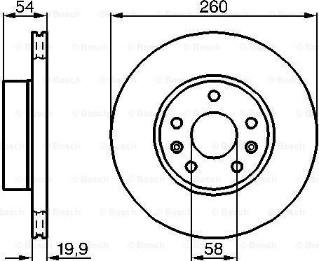 BOSCH 0 986 478 218 - Disque de frein cwaw.fr