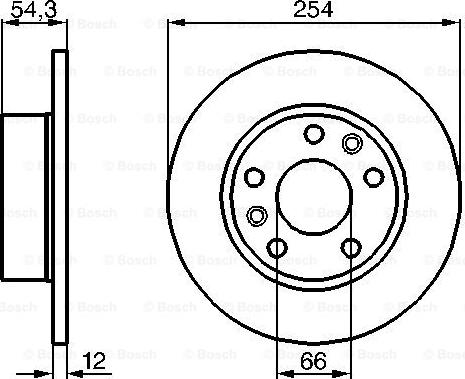 Delphi BG2575 - Disque de frein cwaw.fr