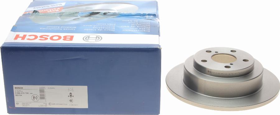 BOSCH 0 986 478 799 - Disque de frein cwaw.fr