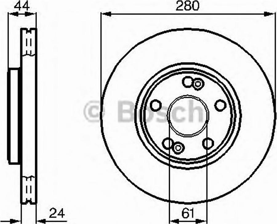 BOSCH 0 986 478 797 - Disque de frein cwaw.fr