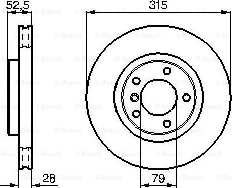 BOSCH 0 986 478 748 - Disque de frein cwaw.fr