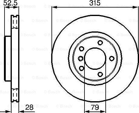 BOSCH 0 986 478 762 - Disque de frein cwaw.fr