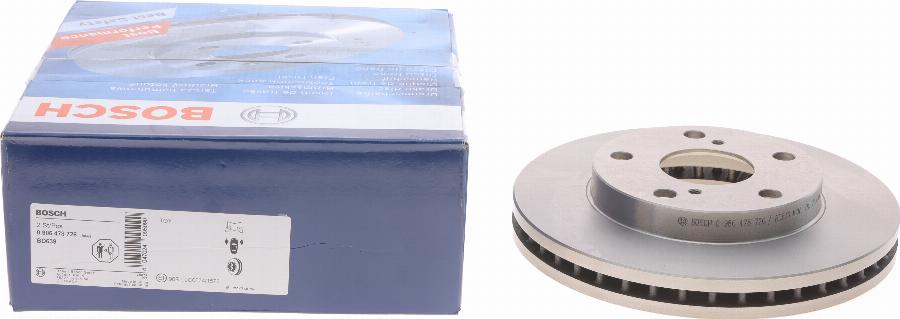 BOSCH 0 986 478 726 - Disque de frein cwaw.fr