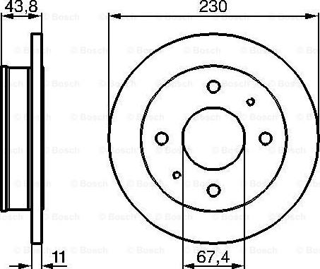 Febi Bilstein 108422 - Disque de frein cwaw.fr