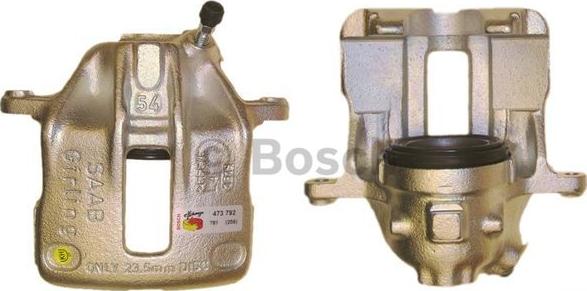 BOSCH 0 986 473 792 - Étrier de frein cwaw.fr