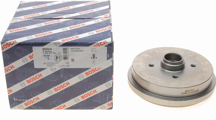 BOSCH 0 986 477 002 - Tambour de frein cwaw.fr