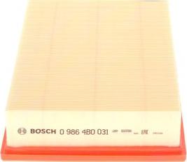 BOSCH 0 986 4B0 031 - Filtre à air cwaw.fr