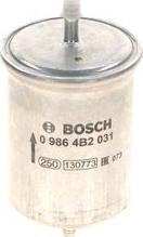 BOSCH 0 986 4B2 031 - Filtre à carburant cwaw.fr