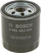 BOSCH 0 986 4B2 026 - Filtre à carburant cwaw.fr