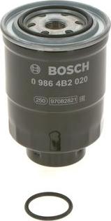 BOSCH 0 986 4B2 020 - Filtre à carburant cwaw.fr