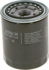 BOSCH 0 986 4B7 050 - Filtre à huile cwaw.fr